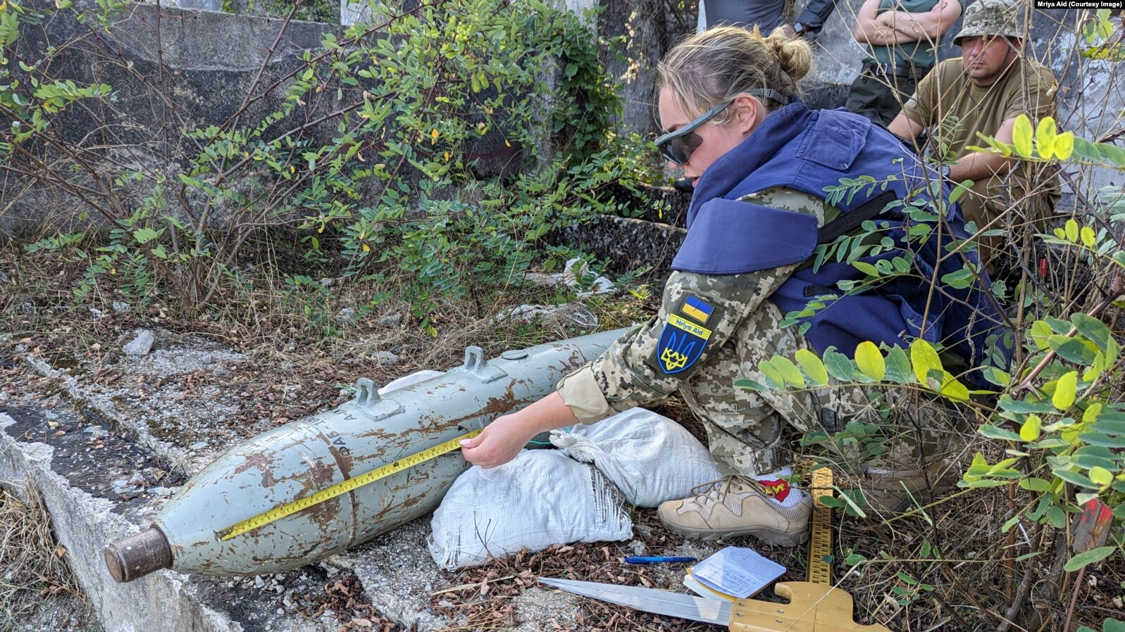 Ukrainian SappersUkrainian soldiers are being trained in demining in Kosovo